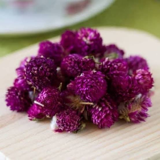 Supplier Teh Bunga (Globe Amarant, Chrysanthemum, Chamomile, Buah Kering)