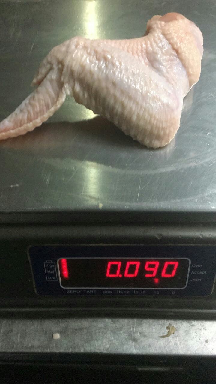 dibutuhkan Sayap ayam Segar