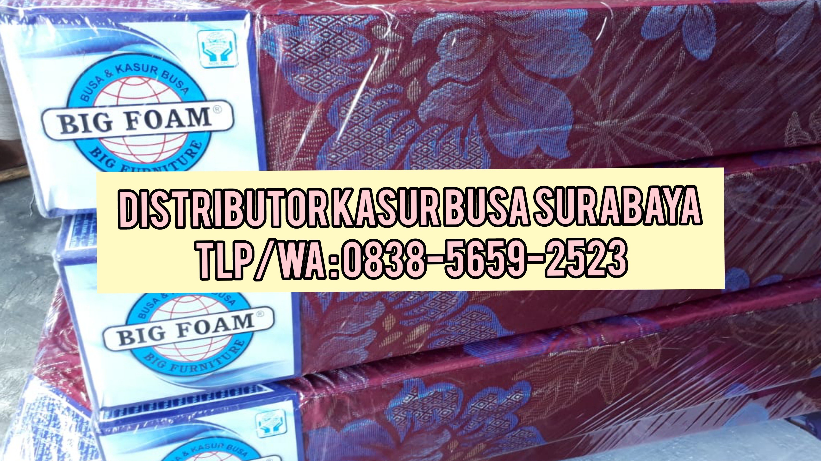 GARANSI RESMI, Wa/Tlp -2523 Harga Kasur Busa Big Foam Ukuran 160x200