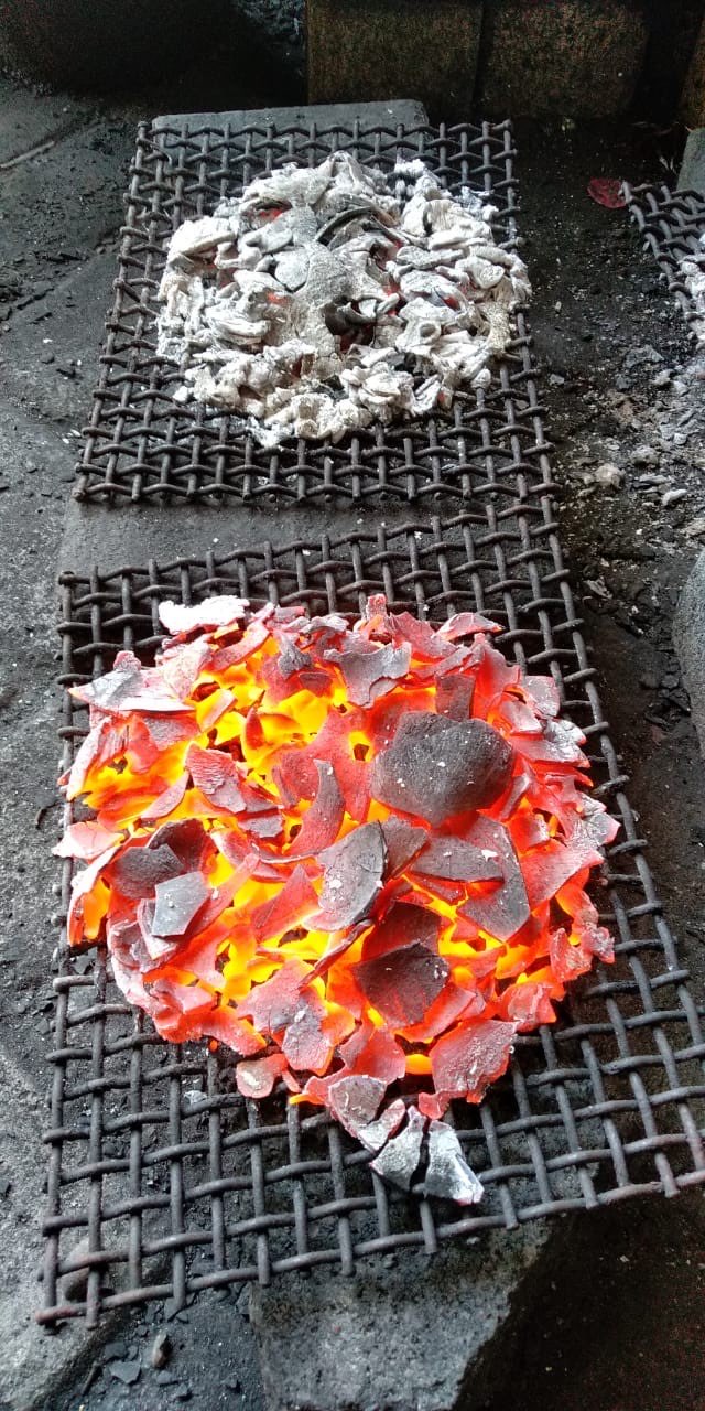 Di Beli Arang Batok Kelapa Mati Hampa !! Abu Putih !!