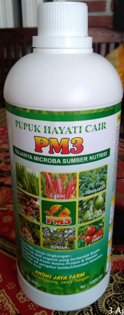 Pupuk Organik cair hayati PM3 hormon tanaman