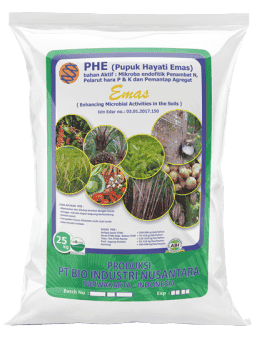 Pupuk PHE (pupuk hayati emas)