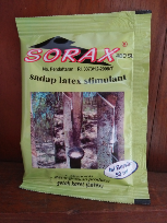 Sorax  Perangsang Getah Karet