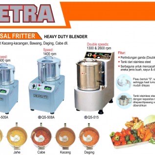 Universal Fritter / Heavy Duty Blender