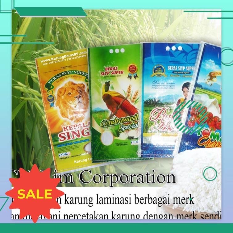 Produsen Karung Beras Plastik Laminasi,Polos,Transparan dll