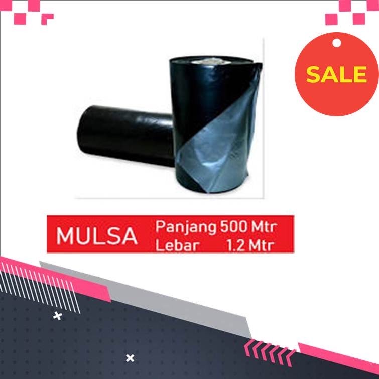 Jual Mulsa Plastik Hitam Perak
