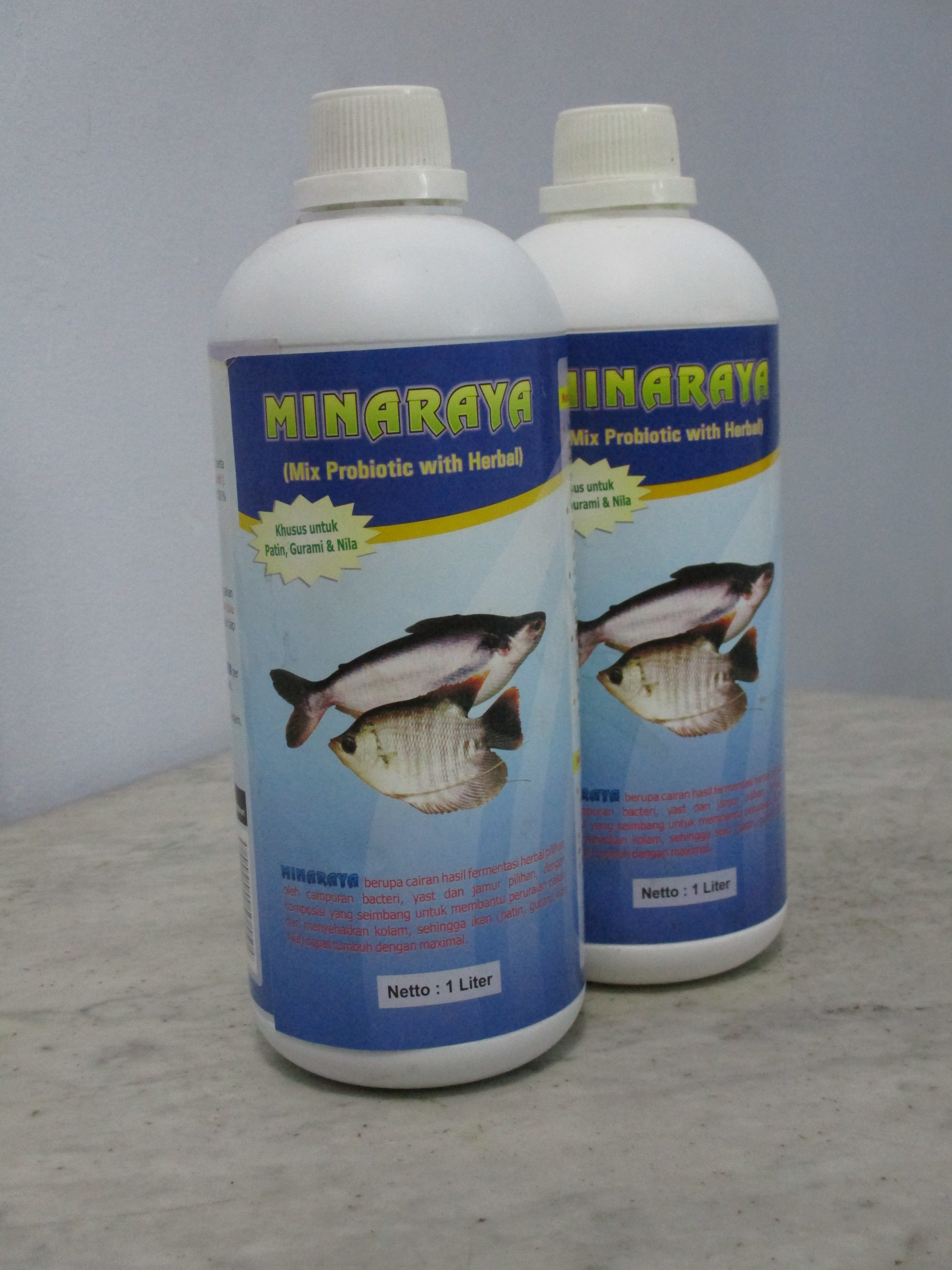PROBIOTIK + HERBAL ( NILA, TAWES, MAS, PATIN & ANEKA IKAN AIR TAWAR