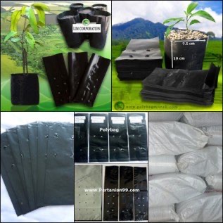 POLYBAG HITAM BAHAN PLASTIK