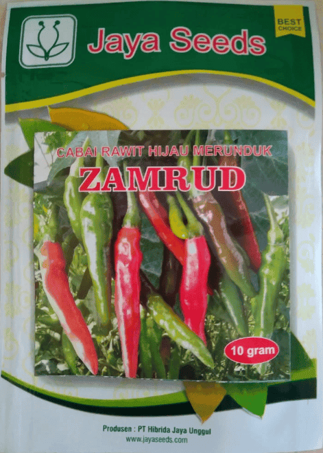 CABE RAWIT HIJAU MERUNDUK Varietas ZAMRUD - 100 gr