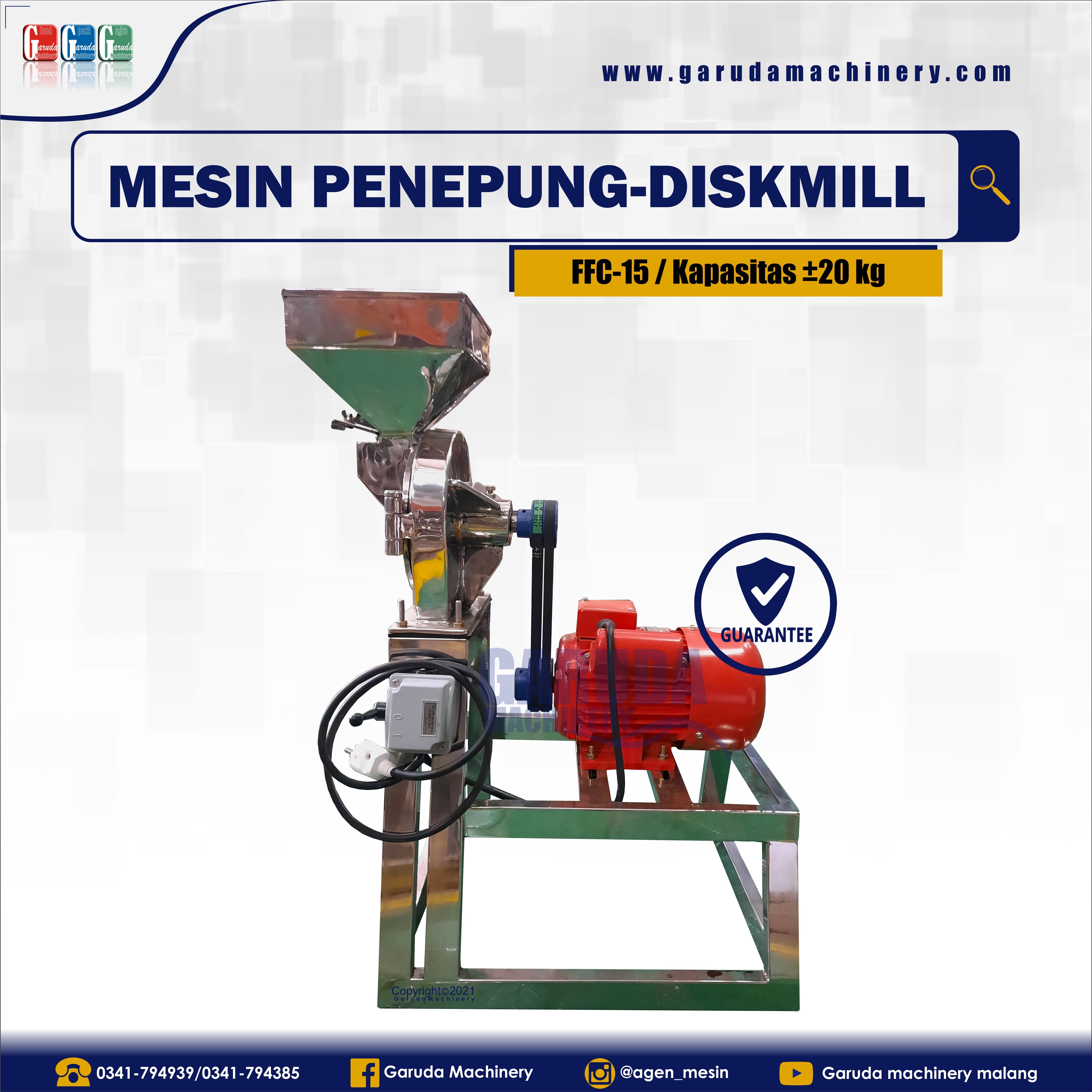 Mesin Penenpung Serbaguna - Diskmill