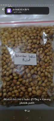 Ketumbar india bulat @25kg