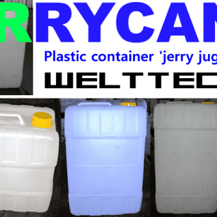 Jerrycan ( jerigen - Jerryjugs ) - pallet plastik