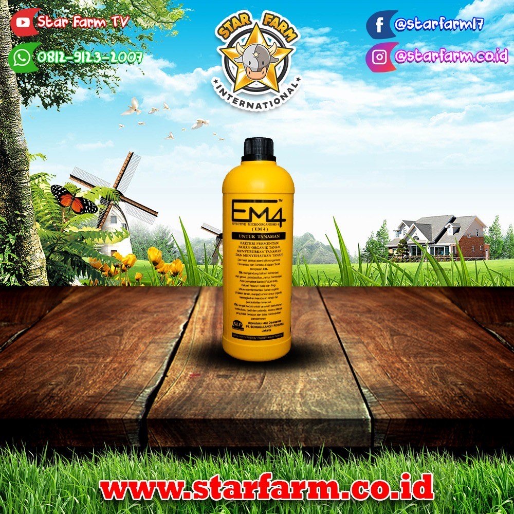 EM4 PERTANIAN 1 Liter - Star Farm Bogor