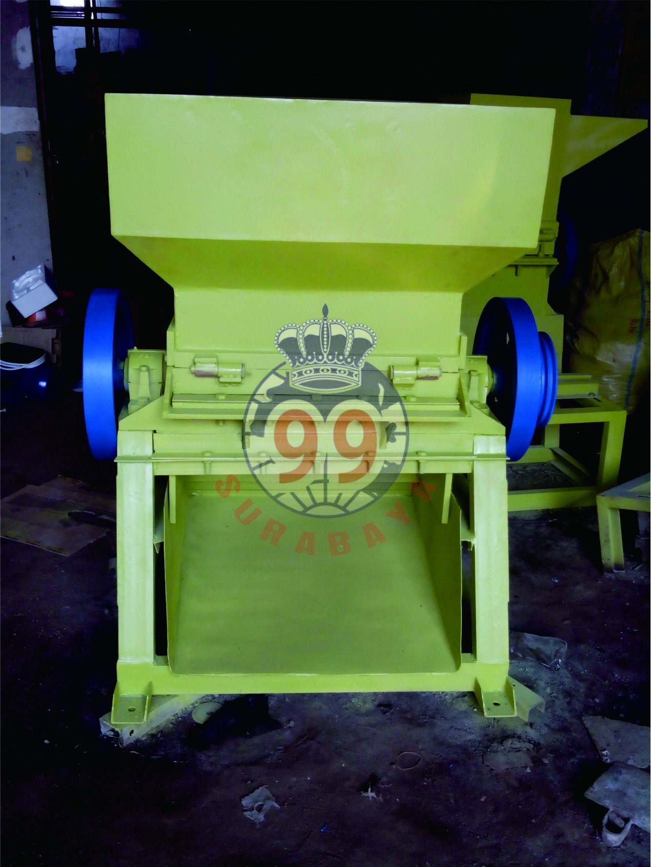 Mesin Giling/Pencacah/Penghancur Plastik/Kertas KMB 2 Kapasitas 200 Kg/Jam
