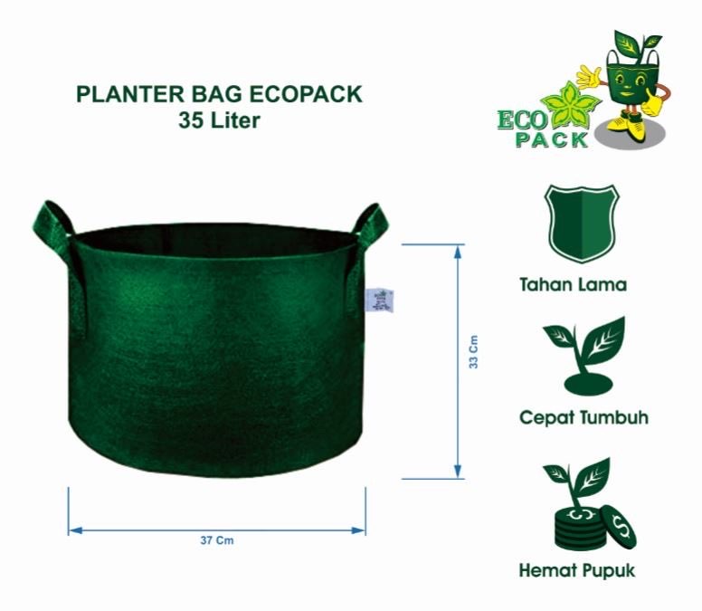 Planter Bag 35 Liter HDPE