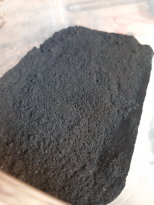 Tepung arang bahan baku briket