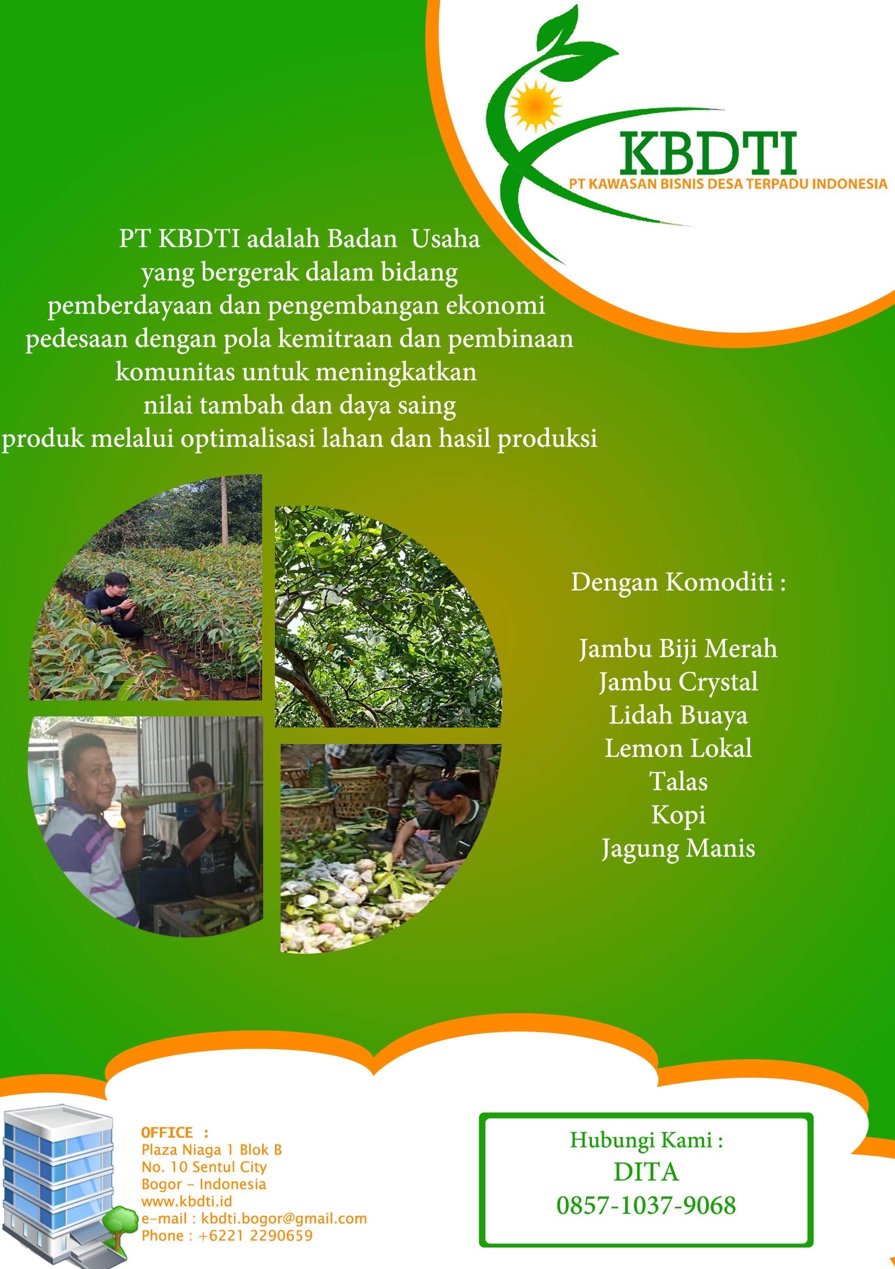Menjual buah dan sayur