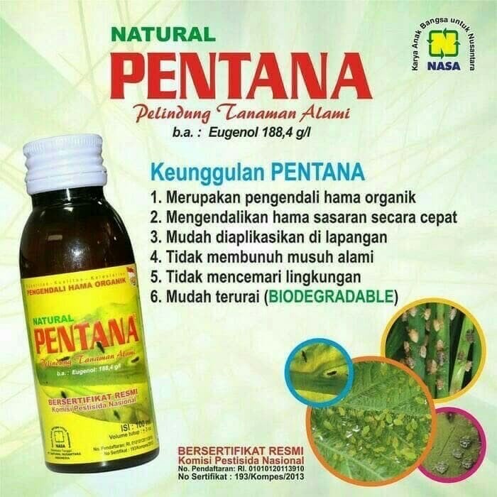 Pelindung Tanaman Alami 100 Ml Pentana