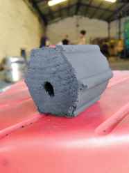 Hexagonal Briquette wood charcoal 5cm