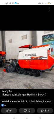 JASA SEWA LAYANAN MESIN PEMOTON PADI DAN TERAKTOR RODA 4