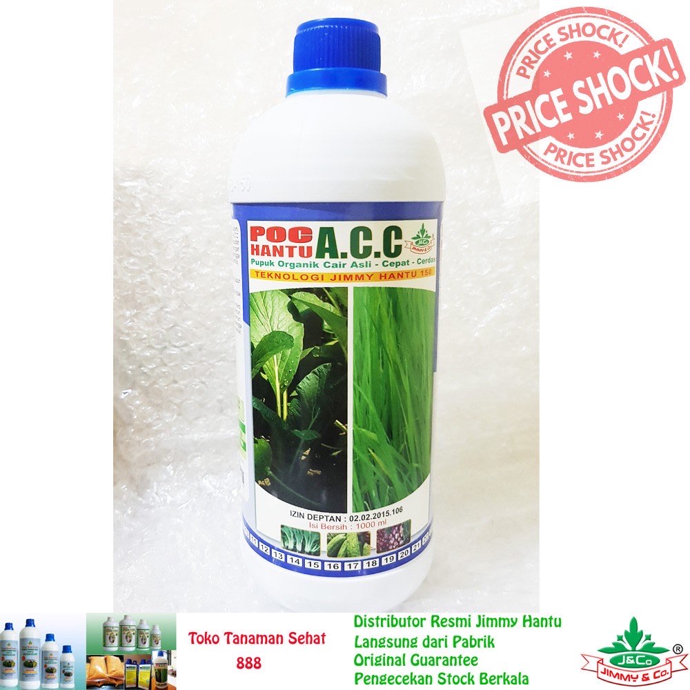 Pupuk Organik POC ACC HANTU 1000ml Original Siap Kirim