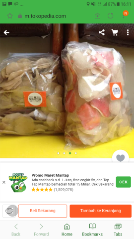 KRUPUK TAPIOKA