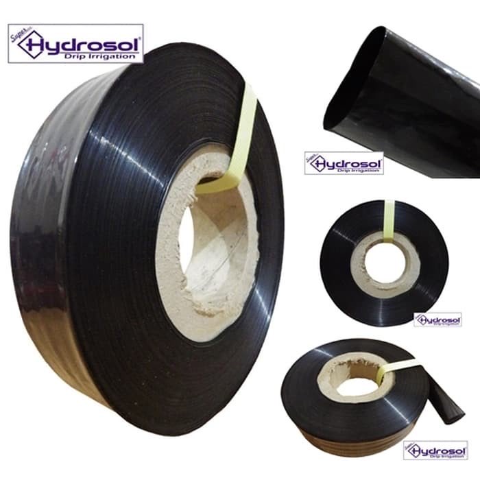 Selang DRIP merk DINO / Tebal 10 mikron, Lebar 4cm, Panjang 100 m