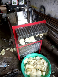mesin perajang singkong