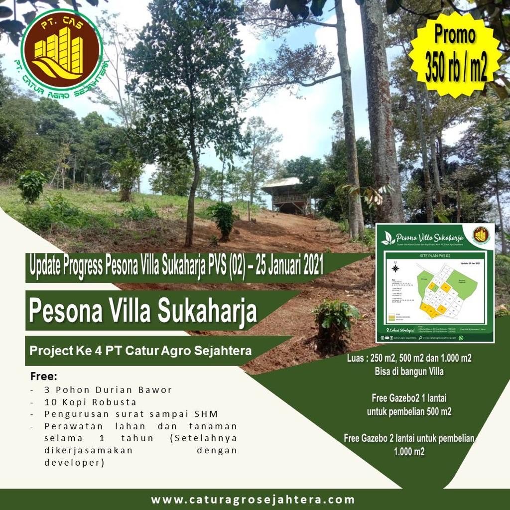 KAVLING PESONA VILLA SUKAHARJA