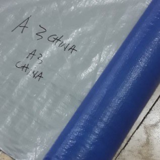 Terpal Plastik Roll Warna Blue-Silver The Best Quality