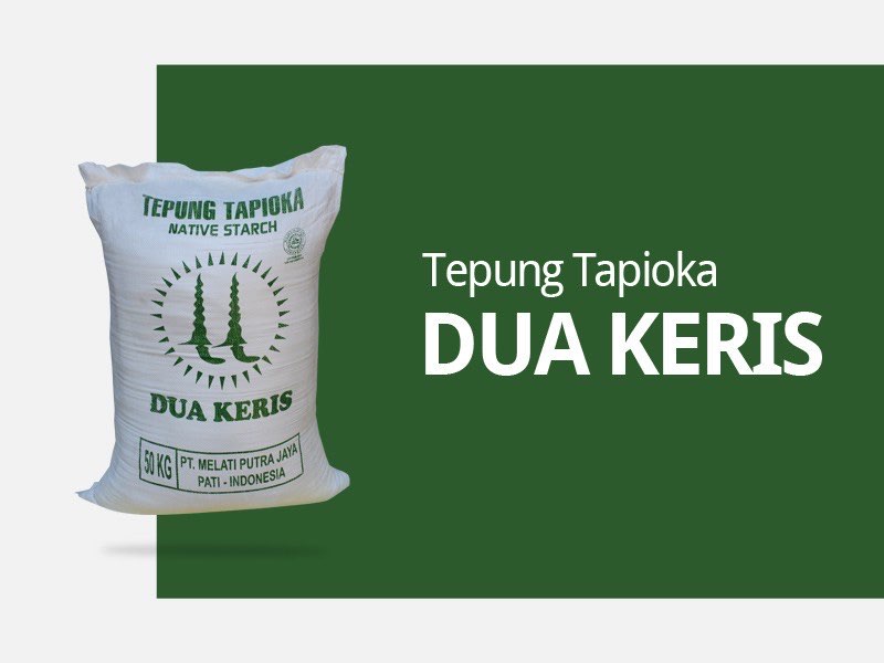 Jual Aci / Kanji / Tepung Tapioka Jemur Matahari ( Dua Keris) 