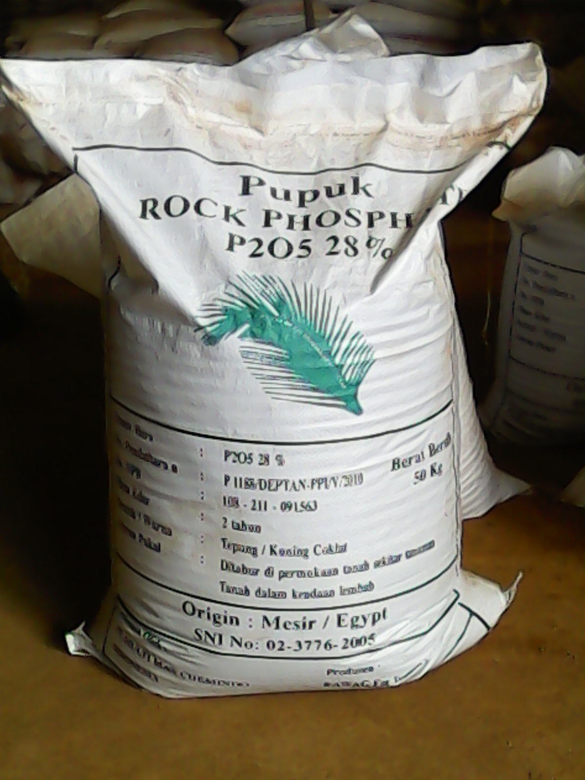 Jual Pupuk Rock phosphate Egypt MURAH DAN BERKUALITAS PT.AGA-GRESIK