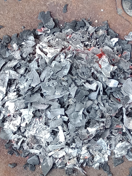 arang batok kelapa mati hampa