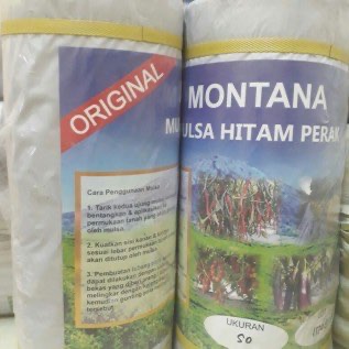 Mulsa Plastik Hitam Perak Ori