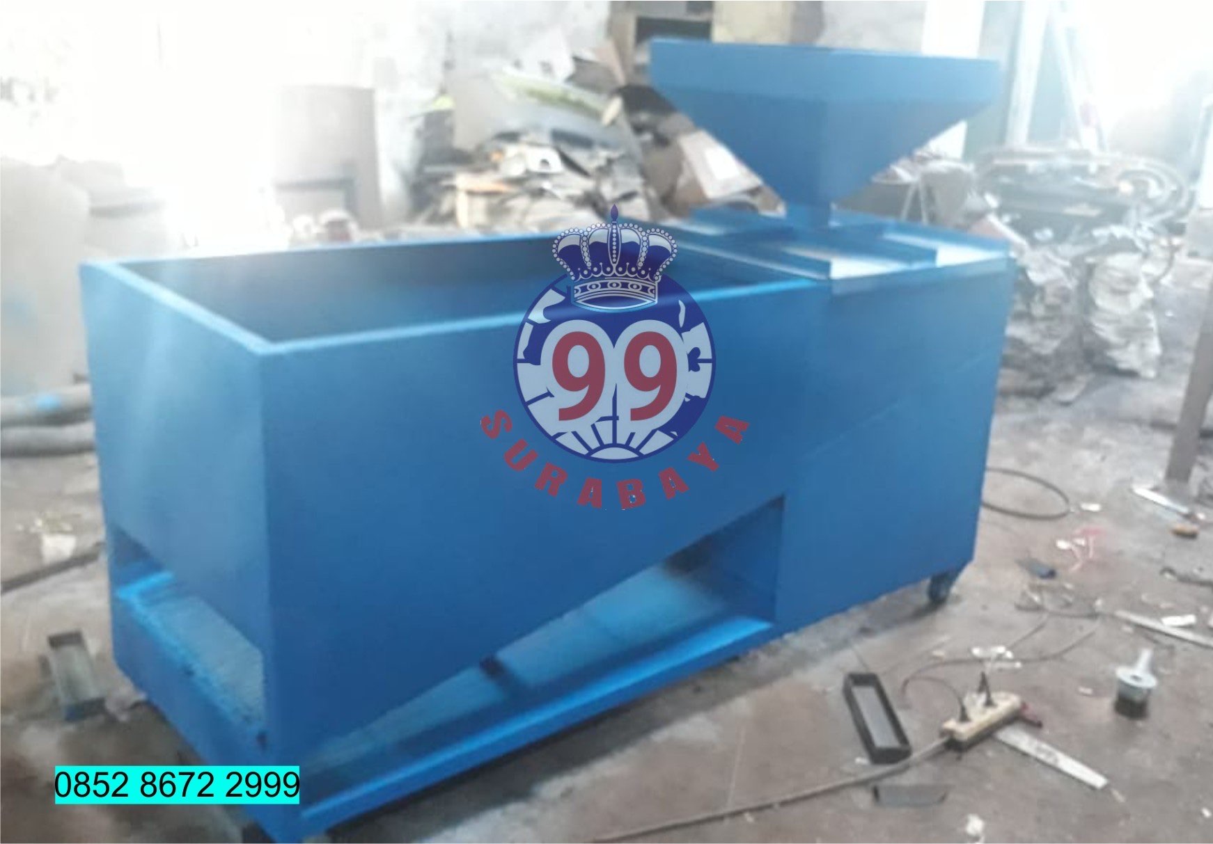 MESIN PEMECAH / PENGUPAS KEMIRI new