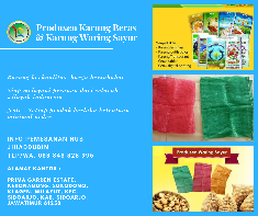 Produsen karung beras dan waring sayur