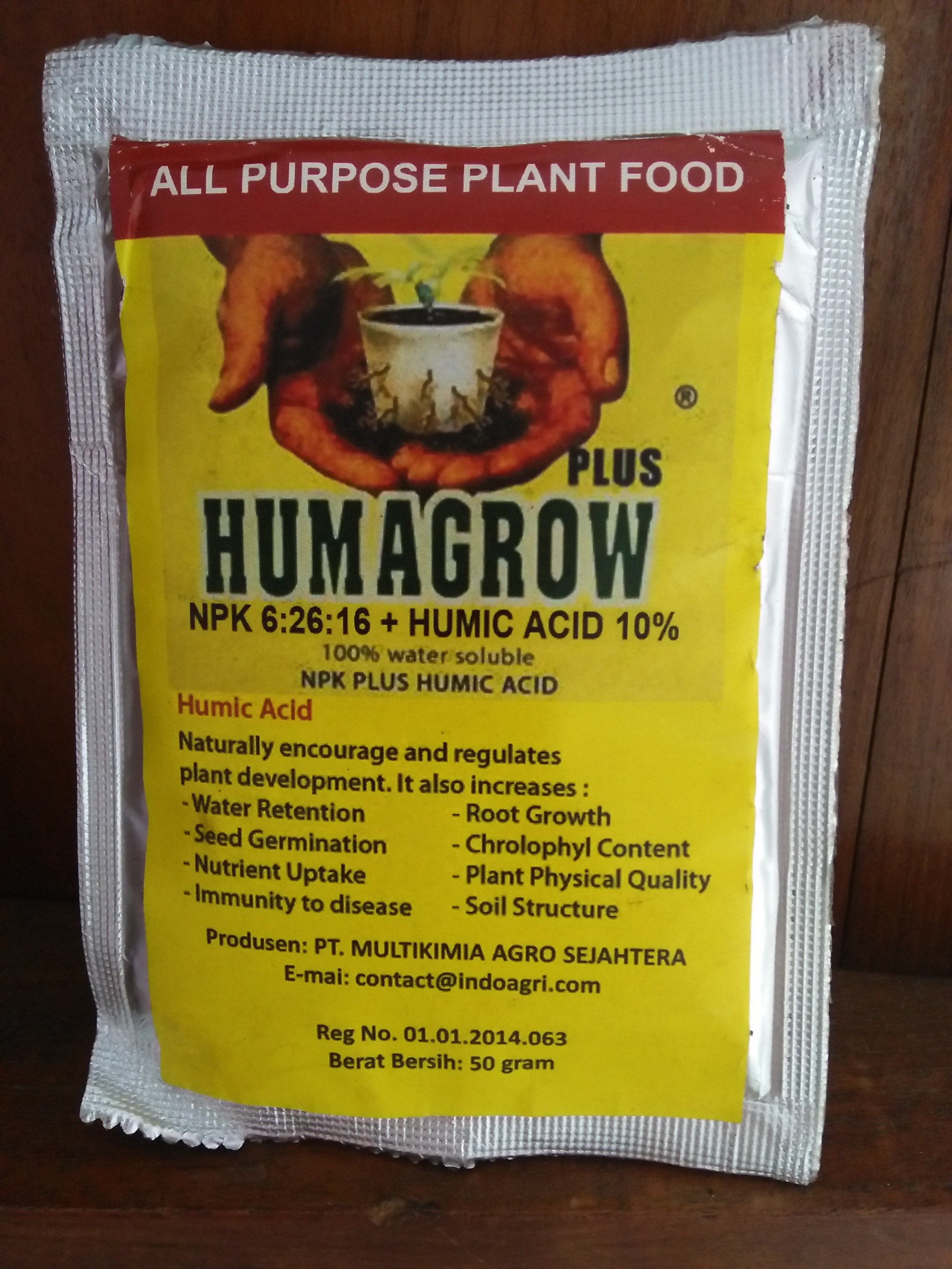 Pupuk NPK Humagrow