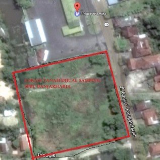 Dijual Tanah 1 Hektar Samping SPBU Jl. Banjar-Pangandaran