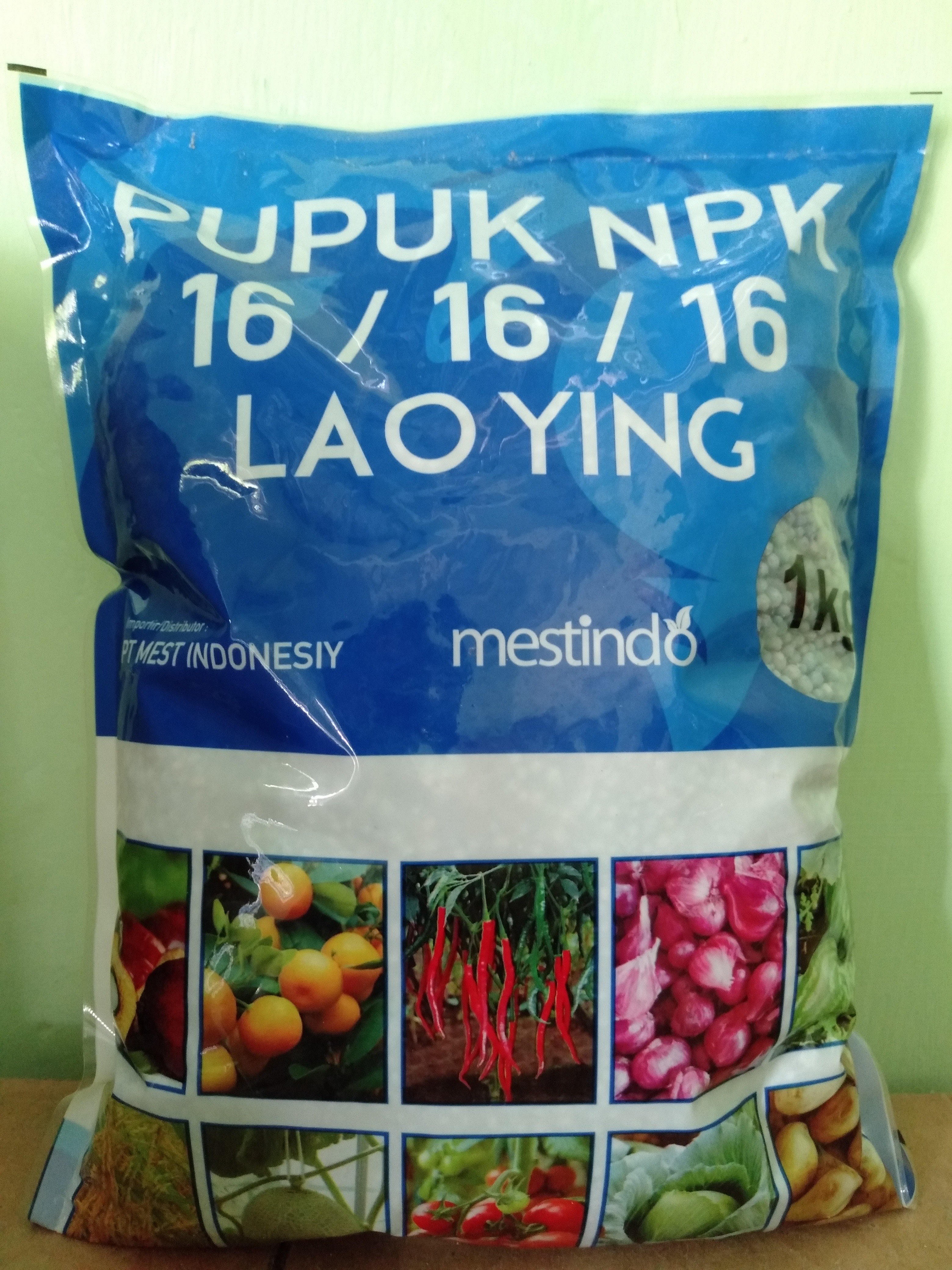 Pupuk NPK Lao Ying 16-16-16