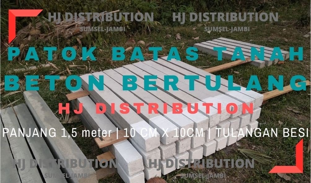 Patok Pembatas Lahan 150 cm