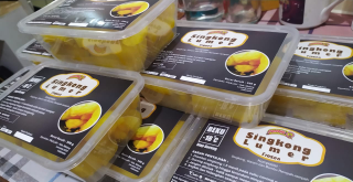 Frozen singkong Keju Lumer