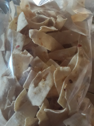 krupuk slondok mentah asli singkong