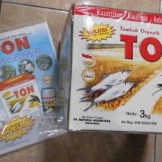Pupuk Vitamin Obat Penyubur Tambak Kolam Ikan Perikanan Organik TON 3Kg Nasa