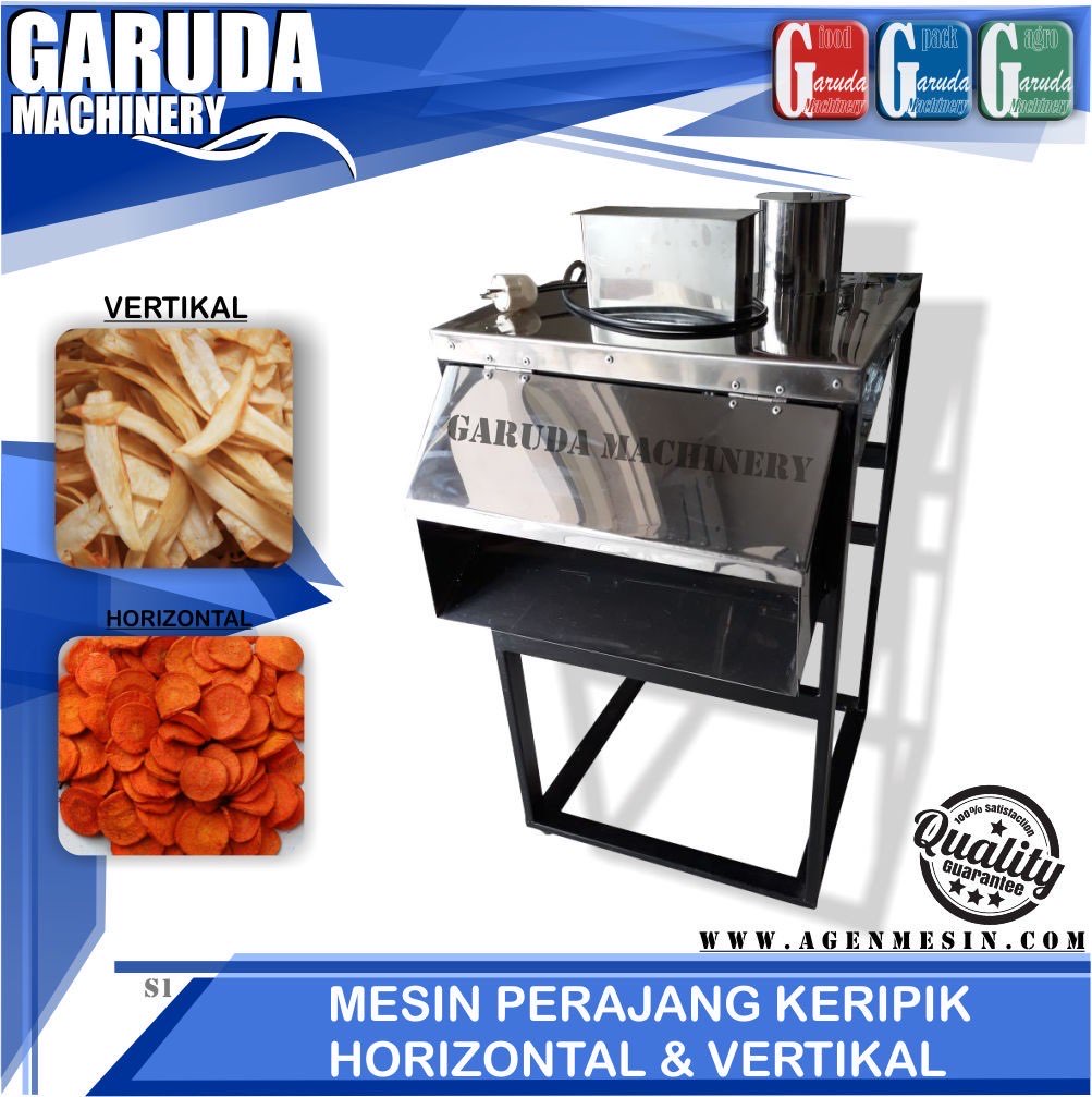 Mesin Perajang Keripik Singkong dan Buah