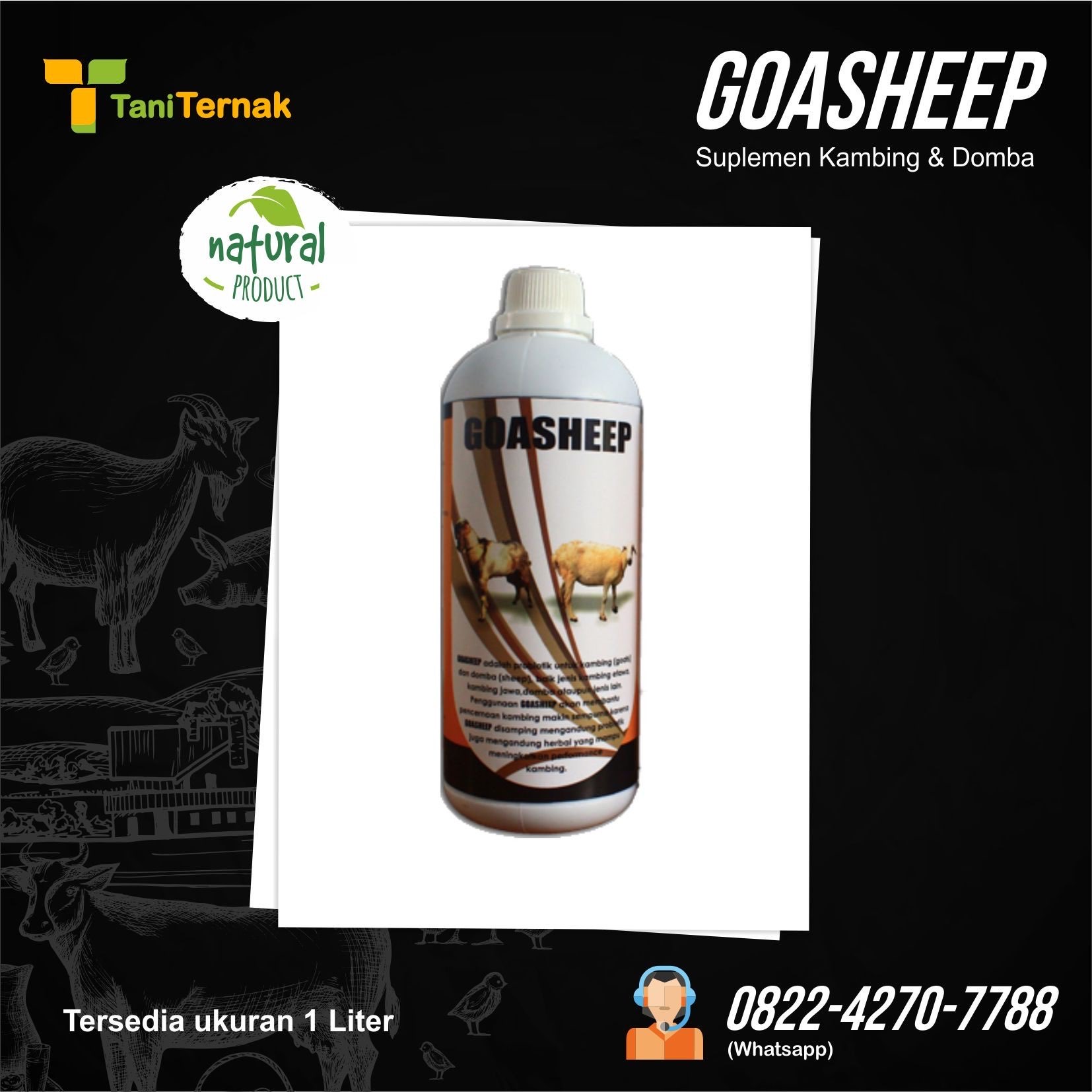Suplemen untuk meningkatkan nafsu makan kambing dan domba - GOASHEEP