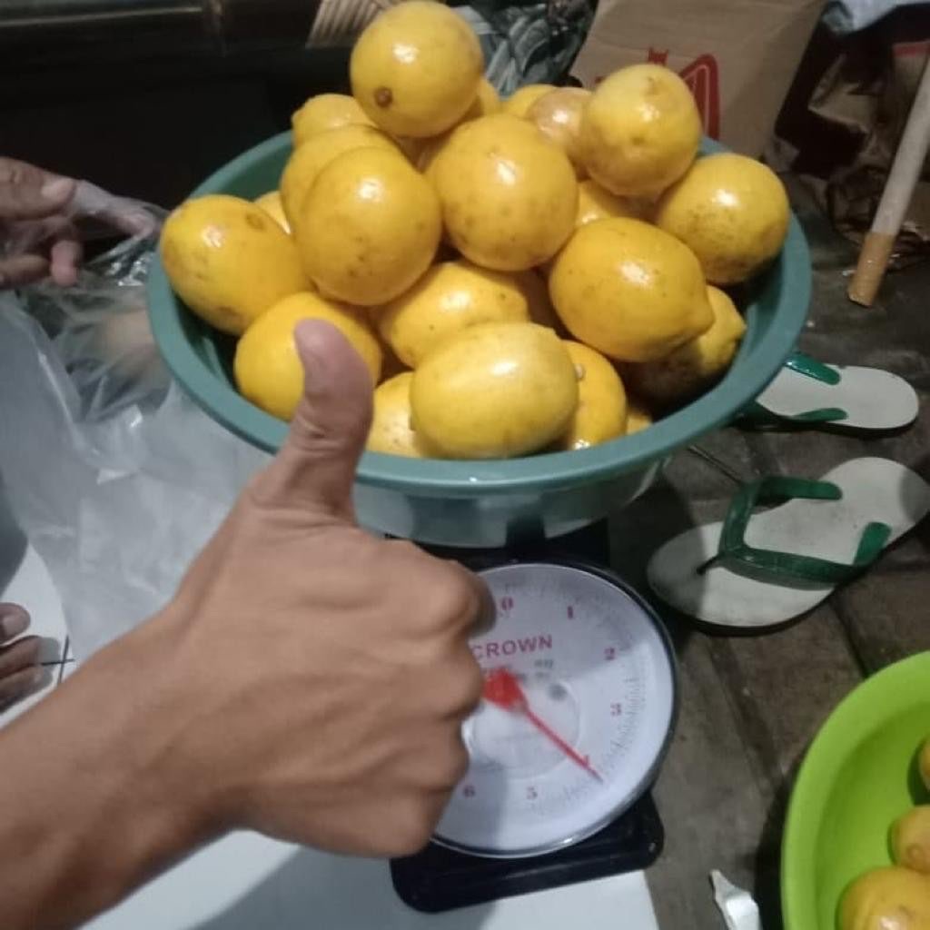 Jeruk Lemon Lokal Fresh Tanpa Biji