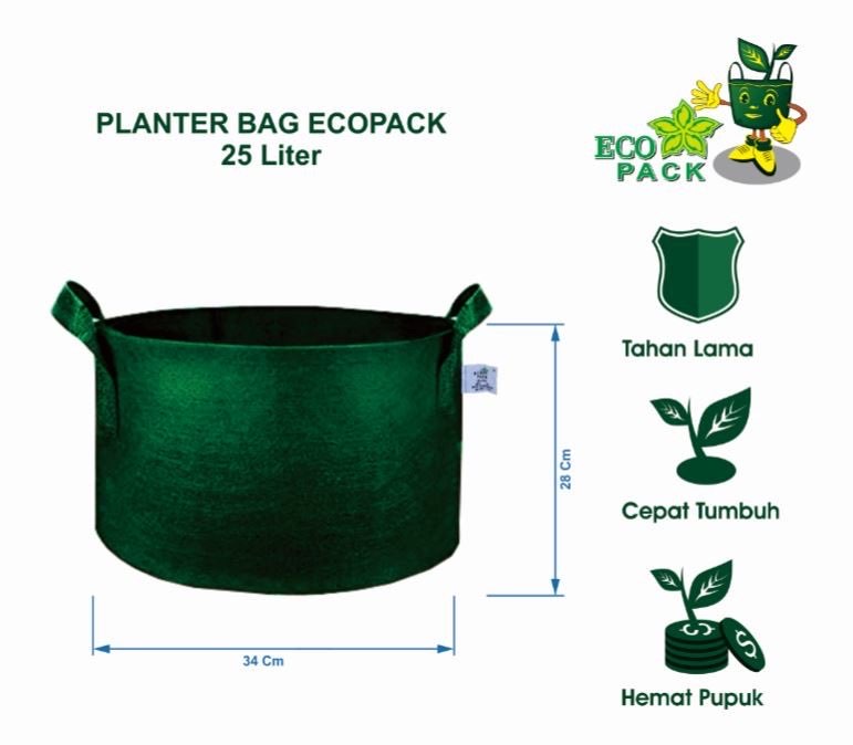 Planter Bag 25 Liter HDPE