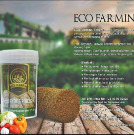 Eco Farming - Pupuk organic semua uenis tanaman