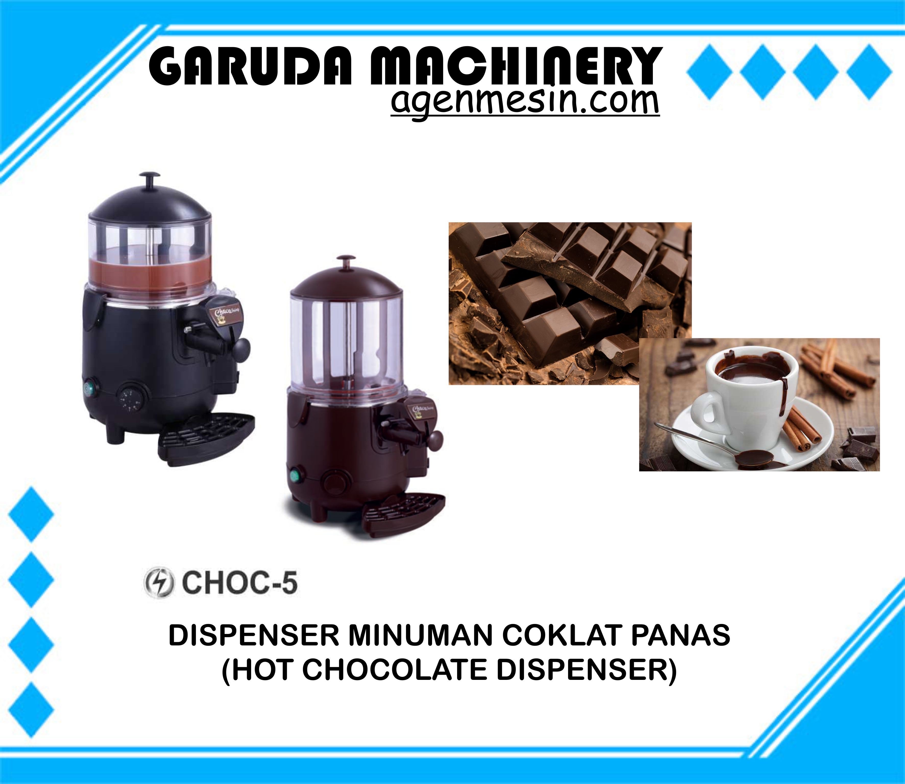 Dispenser Minuman Coklat Panas - HOT CHOCOLATE DISPENSER