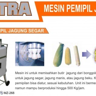 Mesin Pemipil Jagung Segar (Import)